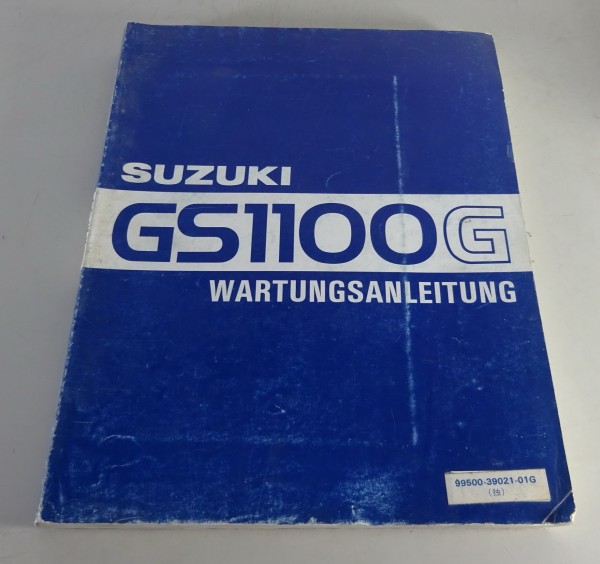 Werkstatthandbuch Suzuki GS 1100 G Stand 04/1986