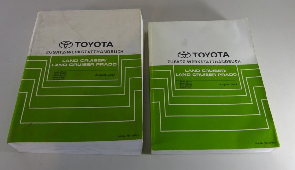 Werkstatthandbuch Toyota Land Cruiser + Prado GRJ 120, 125 etc. von 8/2004