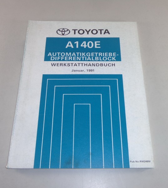 Werkstatthandbuch Toyota Camry Modellreihe SXV10 Automatikgetriebe A140E - 1991