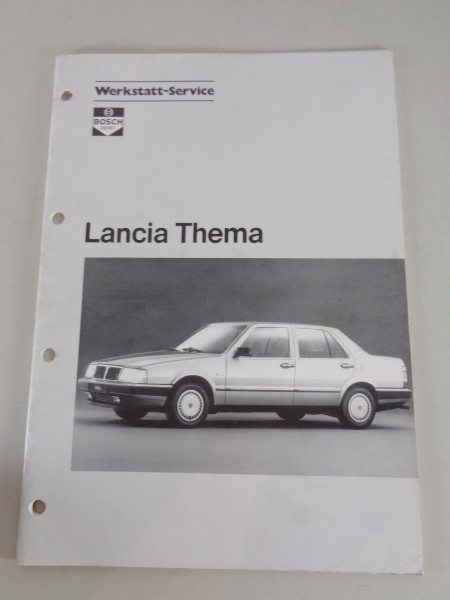 Werkstatthandbuch von Bosch für Lancia Thema Stand 02/1986
