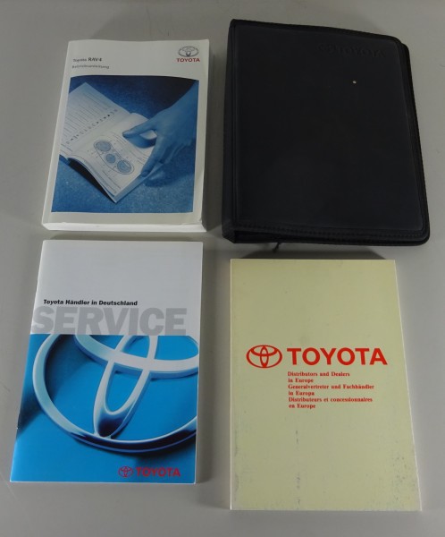 Bordmappe + Betriebsanleitung / Handbuch Toyota RAV 4 Typ CA30W Stand 2007