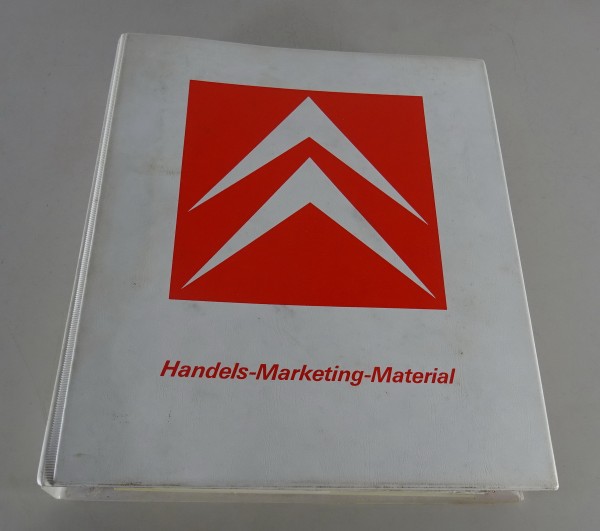 Handbuch Citroen Handelsmarketing / Werbung Stand 1987 - 1996