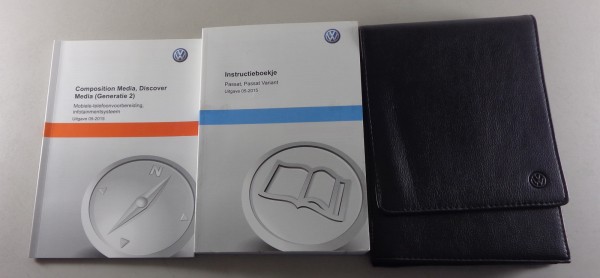 Board portefeuille + Handleiding VW Passat + Variant B8 Typ 3G van 5/2015