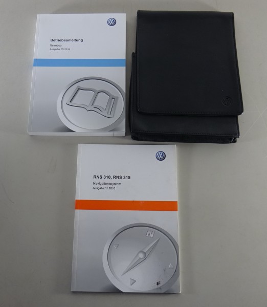 Bordmappe + Betriebsanleitung / Handbuch VW Scirocco III Typ 13 Stand 05/2014