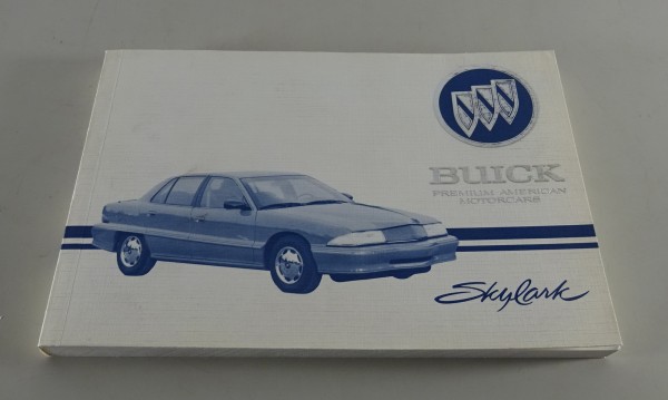 Owner´s Manual / Handbook Buick Skylark Stand 1995
