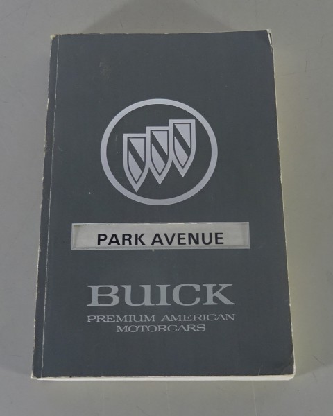 Owner´s Manual / Handbook Buick Park Avenue Stand 1992
