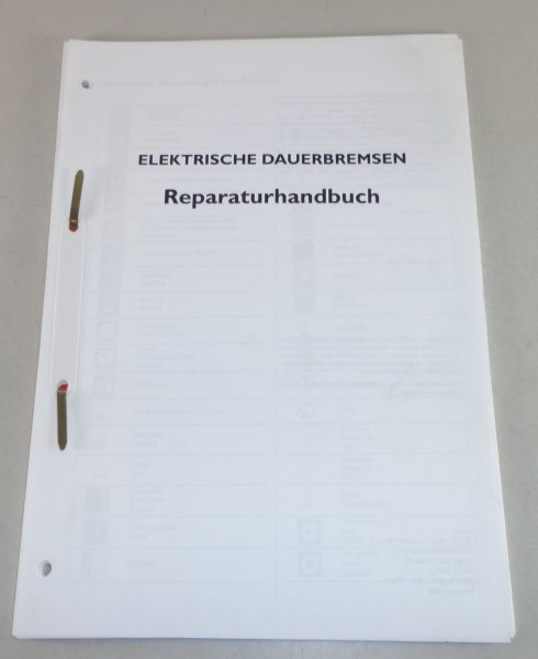 Werkstatthandbuch Iveco Elektrische Dauerbremsen Stand 1996