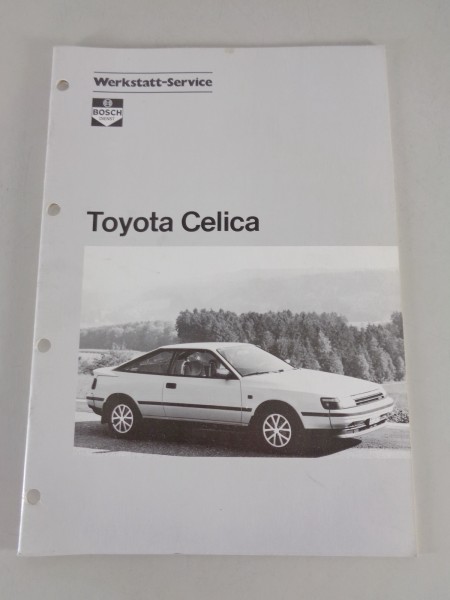 Werkstatthandbuch von Bosch für Toyota Celica Stand 01/1987