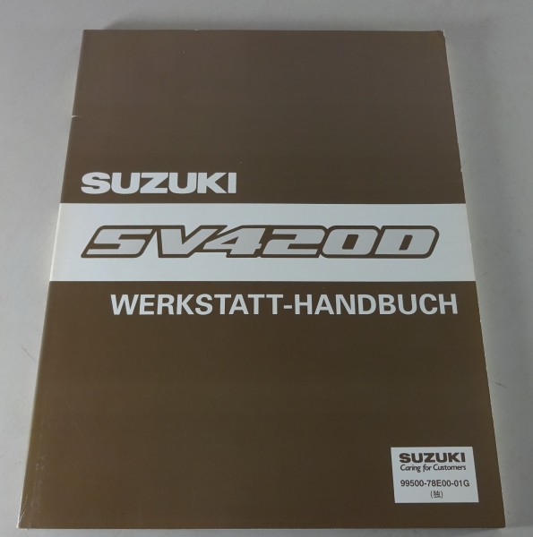 Werkstatthandbuch Nachtrag Suzuki Vitara SV420D Stand 11/1995