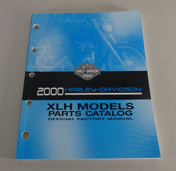 Parts catalog Harley Davidson XLH Sportster Models 2000 from 09/1999