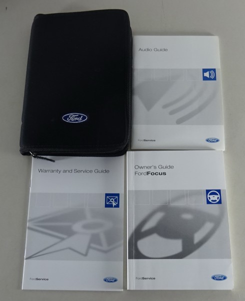 Owner's Manual / handbook + wallet Ford Focus from 07/2003