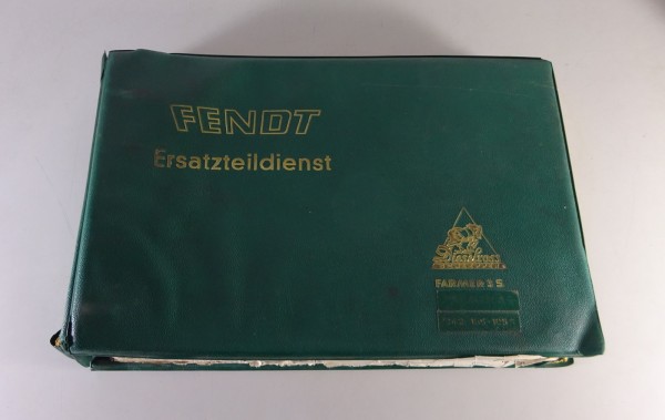 Teilekatalog Fendt Farmer 3S / 4S / 104S / 105 / 105S inkl. Allrad Stand 01/1973