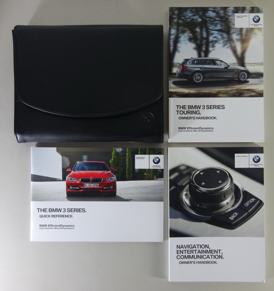Owner's Manual + Wallet BMW 3-Series F31 touring 316i 320i 328i 320d.. from 2013