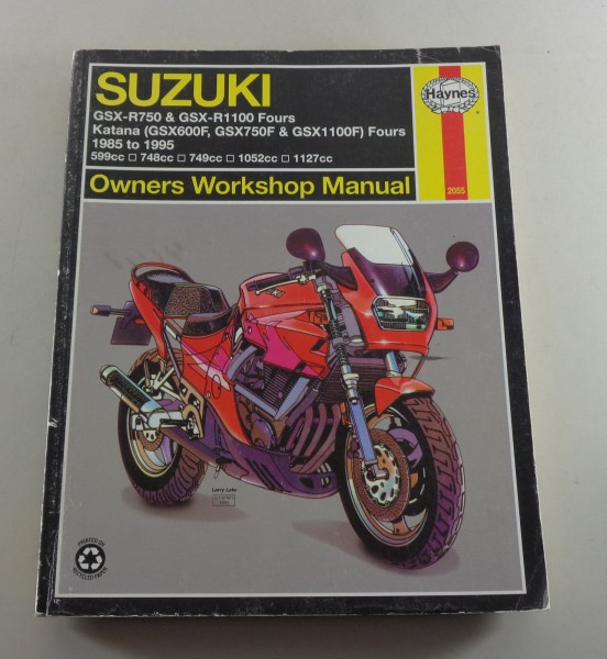 Reparaturanleitung / Repair Manual Suzuki GSX-R750 / GSX-R1100 Fours Katana