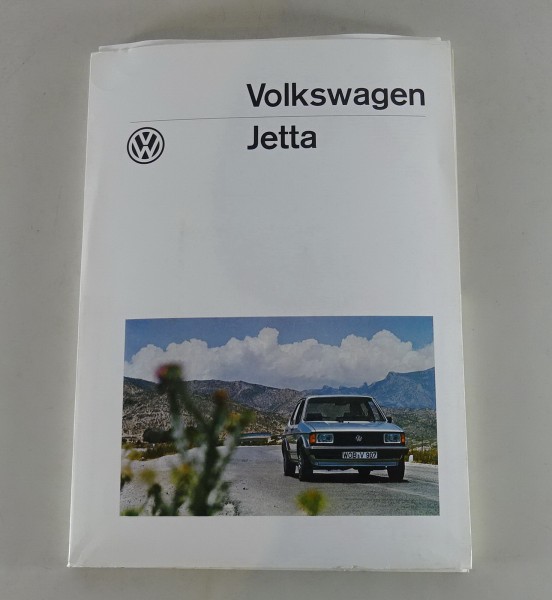 Pressemappe VW Jetta 1 / I von ca. 1982