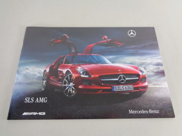 Prospekt Mercedes Mercedes Benz SLS AMG C 197 Flügeltürer von 12/2009