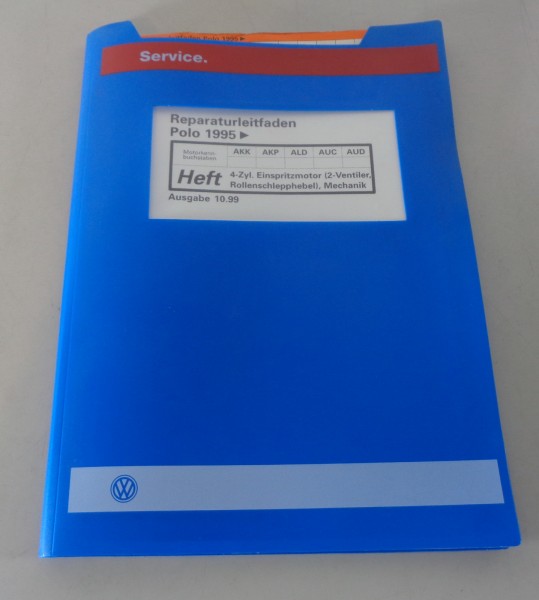 Werkstatthandbuch VW Polo 6N 4-Zyl. Einspritzmotor (2-Ventiler) Mechanik 10/99