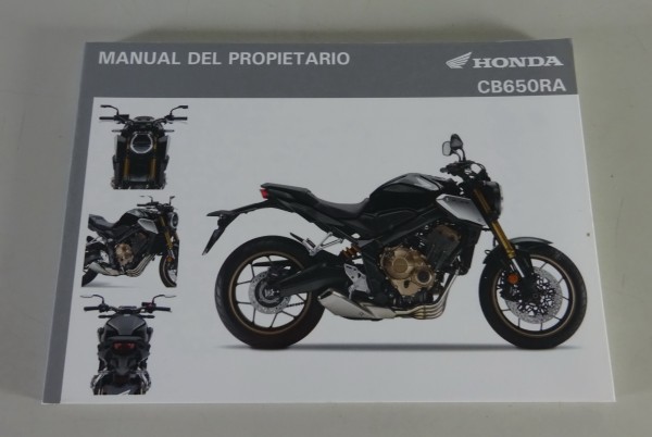 Manual del Propietario Honda CB 650 RA Stand 2019 Español