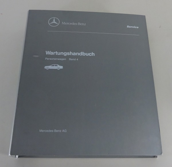 Wartungshandbuch Mercedes Benz R129, W140, W163, W168, R170, etc. Stand 06/1999