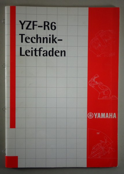 Werkstatthandbuch / Technikleitfaden Yamaha YZF R 6 Stand 01/1999