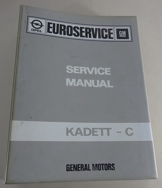 Værkstedsmanual / Reparationsvejledning Opel Kadett C fra 08/1973