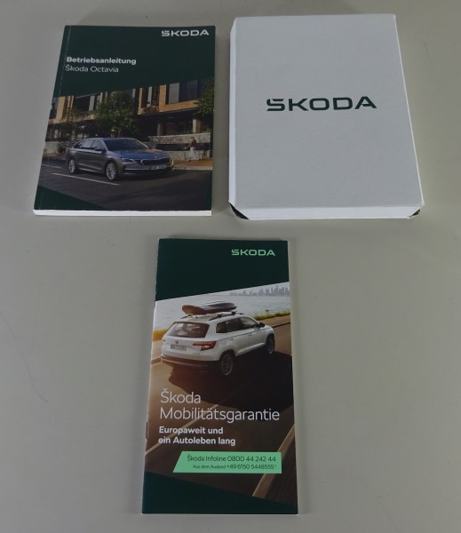 Bordmappe + Betriebsanleitung / Handbuch Skoda Octavia IV Typ NX Stand 04/2024