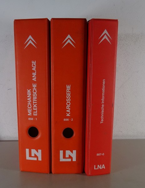 Werkstatthandbuch / Reparaturleitfaden Citroen LN / LNA Stand 1986