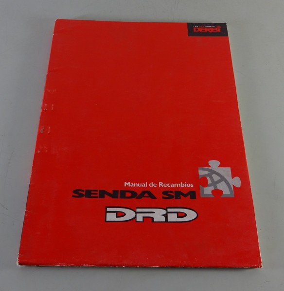 Teilekatalog / Ersatzteilkatalog Derbi Senda SM DRD Stand 05/2002