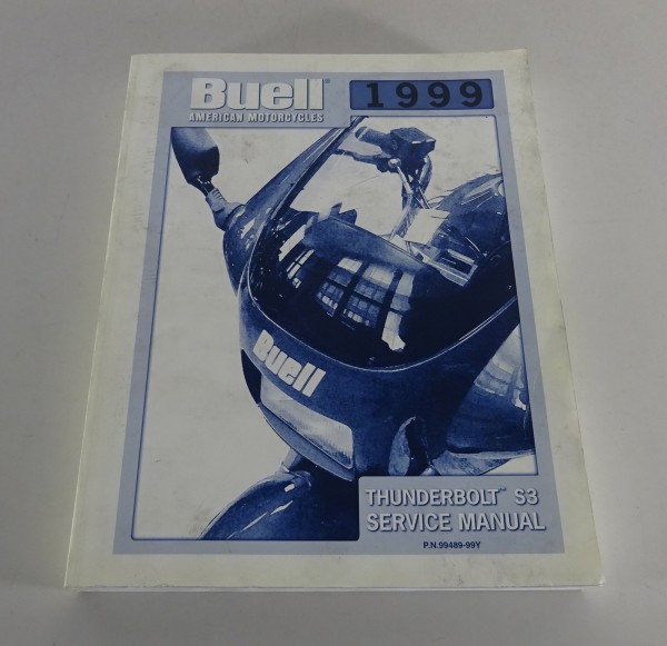 Workshop manual / Repair manual Buell S3 Thunderbolt Models 1999 from 09/1999