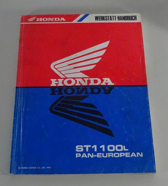 Werkstatthandbuch Honda ST 1100 Pan European Typ SC26 Stand 1990