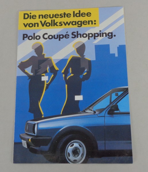 Prospekt VW Polo II 86c Coupe