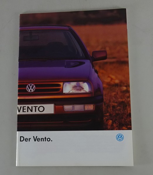 Prospekt / Broschüre VW Vento von 08/1993
