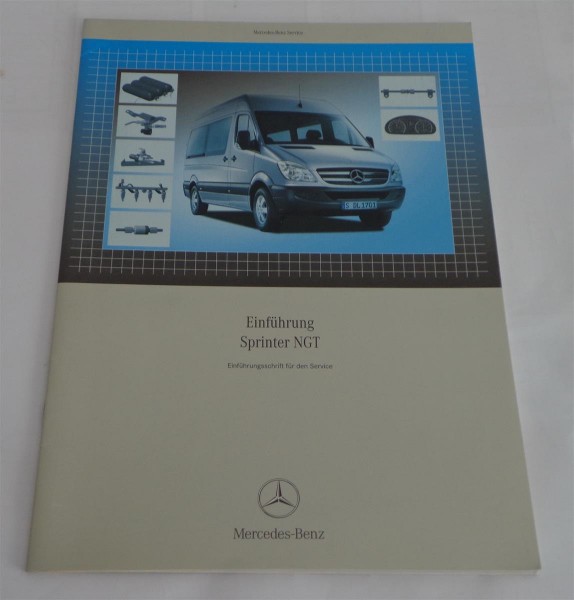 Werkstatthandbuch Einführung Mercedes Benz Sprinter NGT mit Erdgas Motor 271