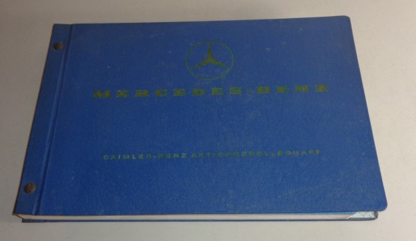 Teilekatalog Mercedes-Benz LKW LP 2219 / 6x2 ( 360 ) mittelschwere Klasse v.1972