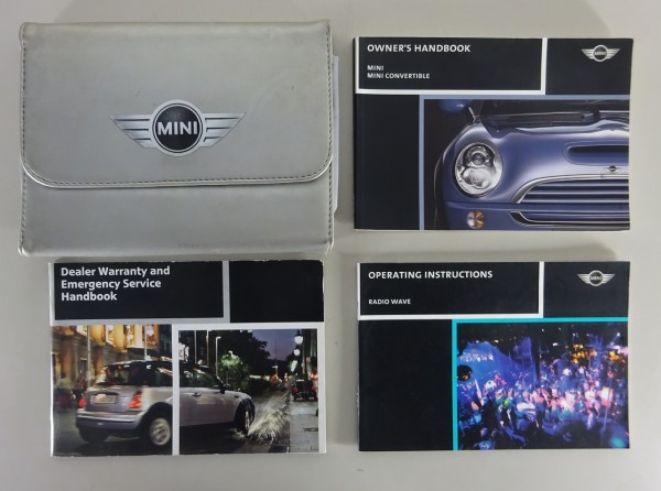 Owner's Manual + Wallet Mini One + Cooper + Cabrio Convertible from 2004