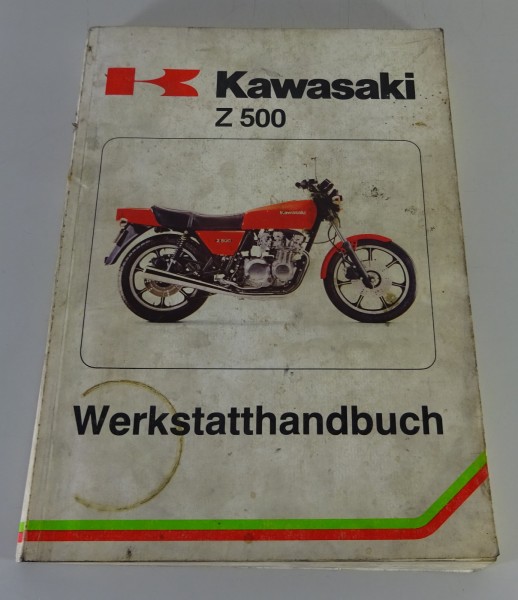 Werkstatthandbuch / Reparaturanleitung Kawasaki Z 500 Stand 06/1979