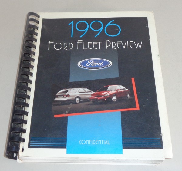 Verkäuferhandbuch Ford USA / Lincoln / Mercury von 1996