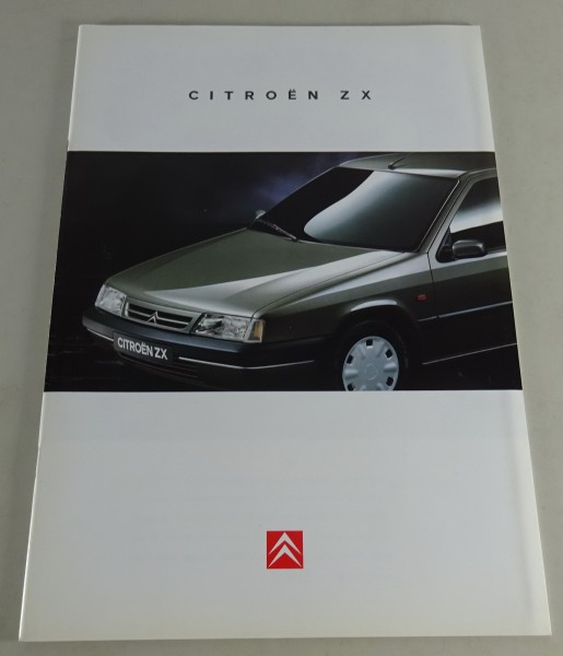 Prospekt / Brochure Citroen ZX Stand 07/1995