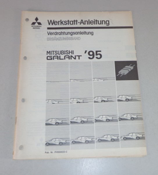 Werkstatthandbuch Mitsubishi Galant E 50 Nachtrag Elektrik Schaltpläne ab 1995