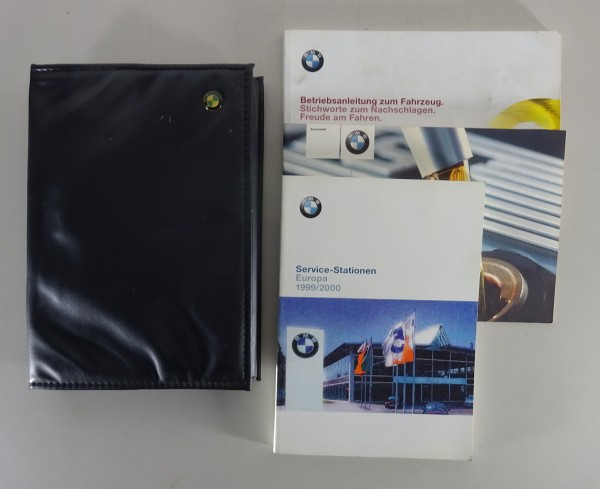 Bordmappe + Betriebsanleitung BMW 3er E46 316i 318i 320i/d 323i 328i v. 11/1998