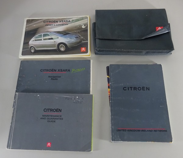 Handbook / Owner's Manual + wallet Citroen Xsara / Xsara Picasso from 12/2002