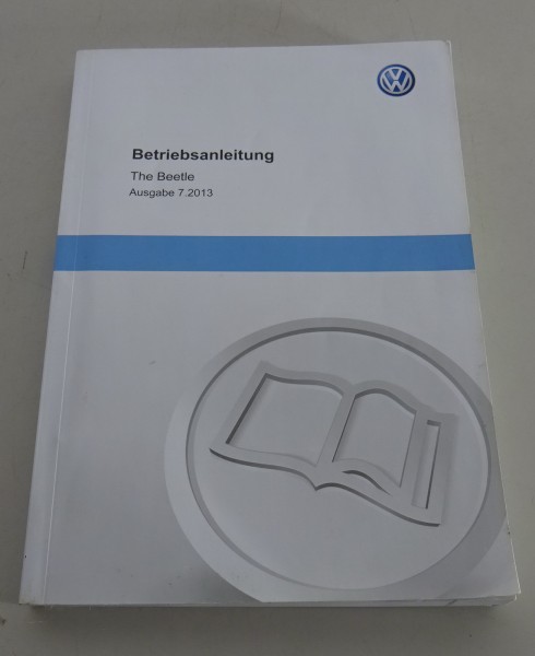 Betriebsanleitung / Handbuch VW Beetle Typ 5C / The Beetle Stand 07/2013