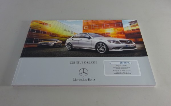 Prospekt / Broschüre Mercedes-Benz W 204 C - Klasse Stand 02/2007