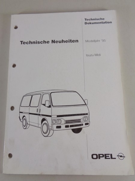 Fahrzeugvorstellung / Technische Neuheiten Opel Isuzu Midi Modelljahr 1995