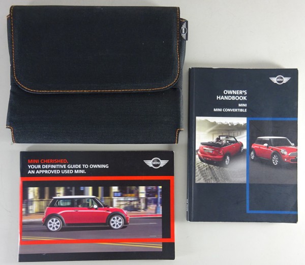 Owner's Manual + Wallet R56 + R55 Mini + Mini Clubman One Cooper / S / SD 2/2011