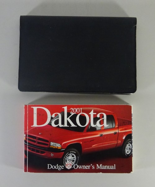 Wallet + Owner´s Manual / Handbook Dodge Dakota Stand 2001