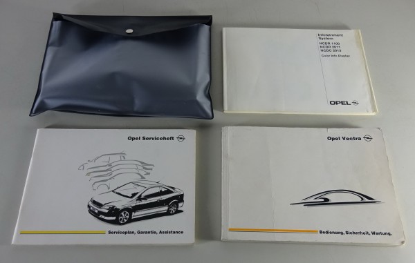 Bordmappe + Betriebsanleitung / Handbuch Opel Vectra B von 06/2000