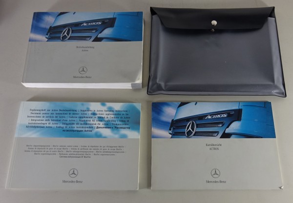 Bordmappe + Betriebsanleitung / Handbuch Mercedes-Benz Actros Stand 07/2005