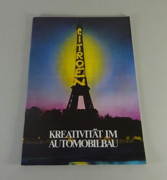 Prospekt / Broschüre Citroen Chronik Stand 09/1978