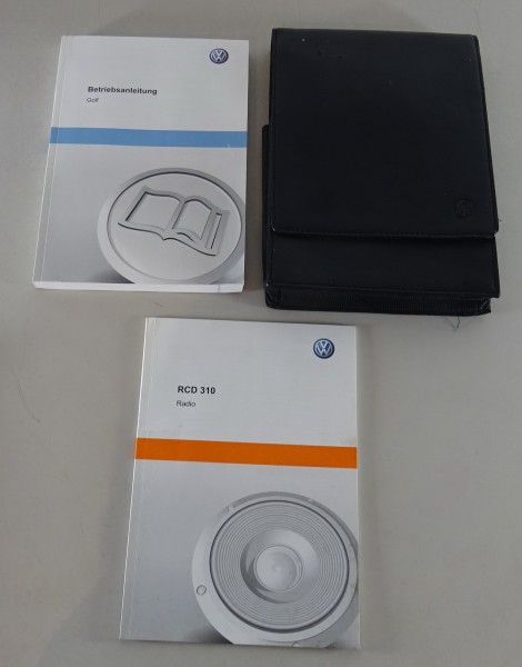 Bordmappe mit Betriebsanleitung VW Golf VI Variant / GTD Variant Stand 07/2012